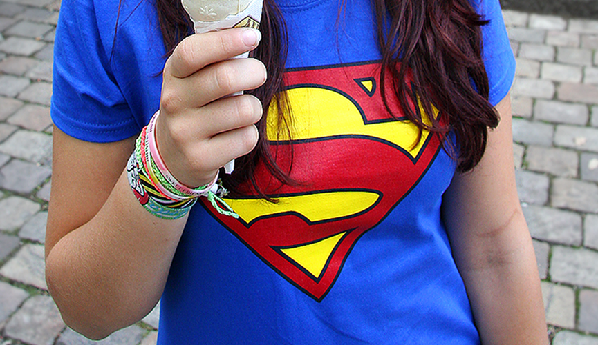 Tričko Superman – ako sa stať superhrdinom