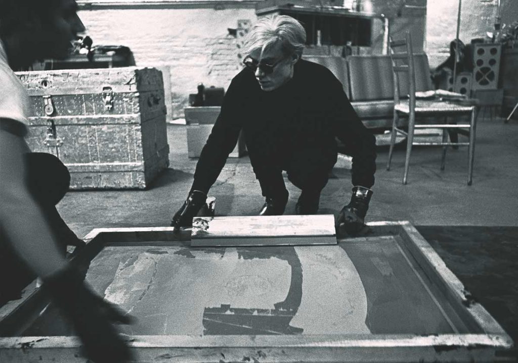 Andy Warhol Sieťotlač
